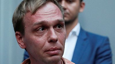 Hundreds rally in Moscow over journalist case Hundreds rally in Moscow over journalist case