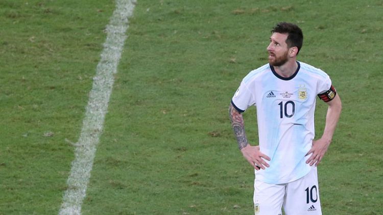 Loss to Colombia highlights scale of Messi's task to win Copa