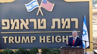 Israel launches 'Trump Heights' on Golan, but construction may lag Israel launches 'Trump Heights' on Golan, but construction may lag