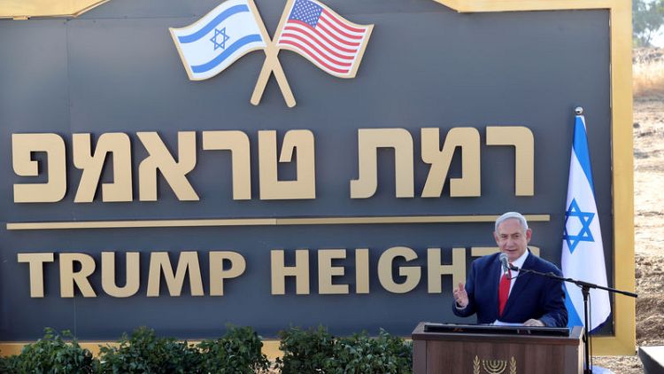 Israel launches 'Trump Heights' on Golan, but construction may lag