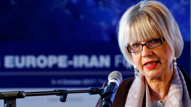 Senior EU diplomat, back from Iran, shows support for nuclear deal