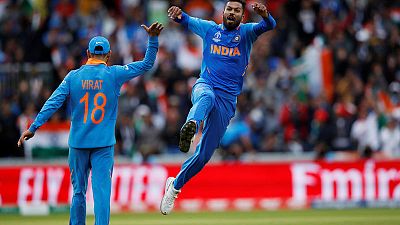 India beat Pakistan to maintain perfect World Cup record India beat Pakistan to maintain perfect World Cup record