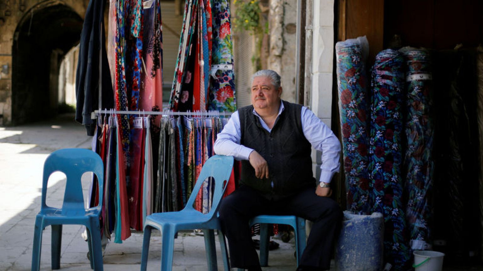 Aleppo's scattered business owners have yet to return home