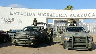 Mexico vows crack down on human traffickers, aims to finish border guard reinforcement Mexico vows crack down on human traffickers, aims to finish border guard reinforcement