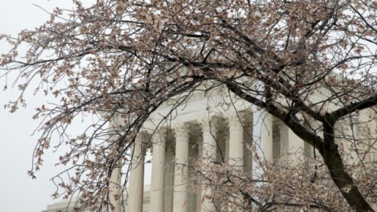 La Cour suprême à Washington, le 14 mars 2017 