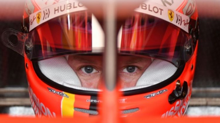 L'Allemand Sebastien Vettel lors du GP de Monaco le 25 mai 2019