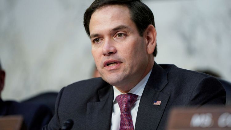 U.S. Senator Rubio targets Huawei over patents