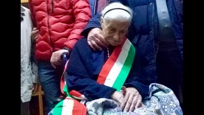 Morta Nonna Peppa, più anziana d'Europa Morta Nonna Peppa, più anziana d'Europa