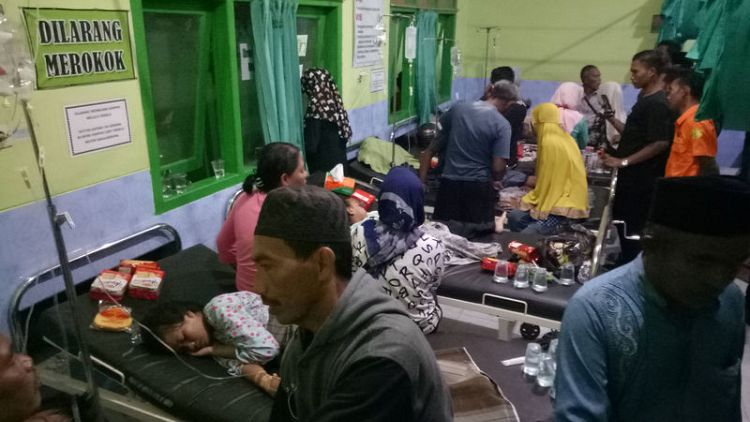 Indonesia says 17 dead after motorboat sinks in bad weather