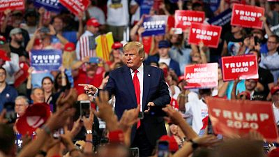 Trump launches re-election campaign, presents himself as outsider and victim Trump launches re-election campaign, presents himself as outsider and victim