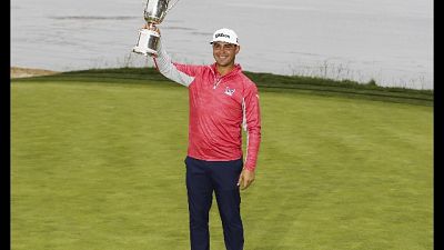 Golf, Woodland campione e ex cestista Golf, Woodland campione e ex cestista