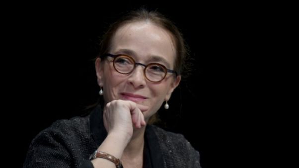 La présidente de France Télévisions Delphine Ernotte à Paris le 28 novembre 2018 La présidente de France Télévisions Delphine Ernotte à Paris le 28 novembre 2018