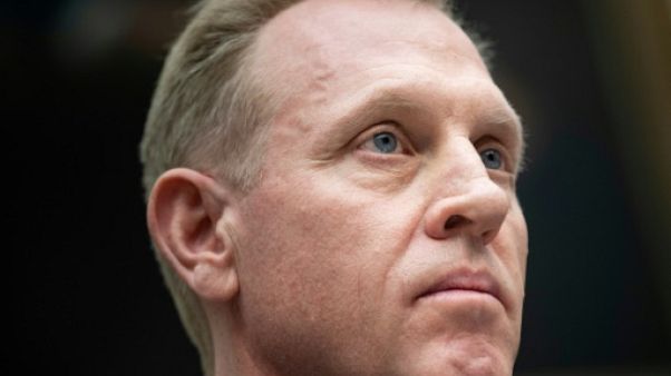Patrick Shanahan, alors ministre américain de la Défense par intérim, lors d'une audition au Congrès le 26 mars 2019 à Washington Patrick Shanahan, alors ministre américain de la Défense par intérim, lors d'une audition au Congrès le 26 mars 2019 à Washington