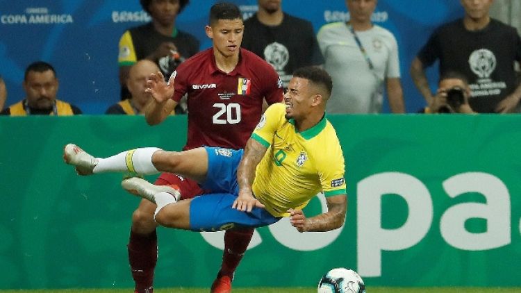 Copa America: Brasile-Venezuela 0-0