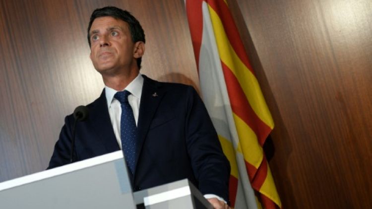Manuel Valls traite "d'irresponsables" ses anciens alliés de Ciudadanos