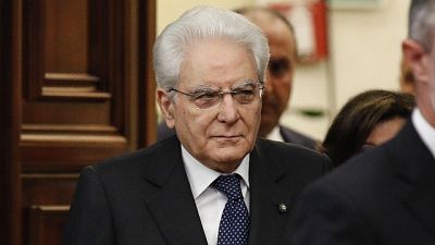 Ue:Conte e alcuni ministri al Quirinale Ue:Conte e alcuni ministri al Quirinale