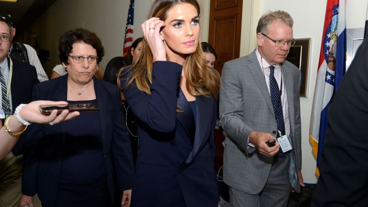 'OBJECTION!' Ex-Trump aide Hicks tight-lipped in U.S. House interview