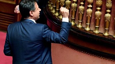 Ok Senato a risoluzione Lega-M5s sull'Ue Ok Senato a risoluzione Lega-M5s sull'Ue