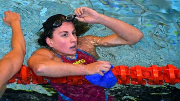 La Française Charlotte Bonnet remporte la finale du 200 m libre des Championnats de France, le 18 avril 2019 à Rennes La Française Charlotte Bonnet remporte la finale du 200 m libre des Championnats de France, le 18 avril 2019 à Rennes