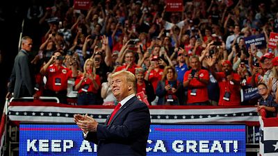 Trump's big show on July 4: patriotic speech or campaign rally? Trump's big show on July 4: patriotic speech or campaign rally?