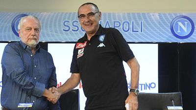 Sarri, ringrazierò sempre De Laurentiis Sarri, ringrazierò sempre De Laurentiis