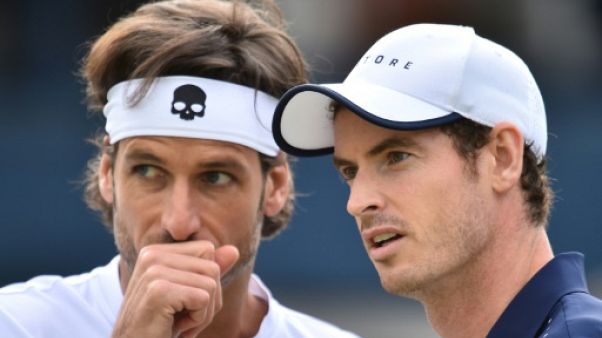 Tennis: retour gagnant de Murray en double au Queen's Tennis: retour gagnant de Murray en double au Queen's