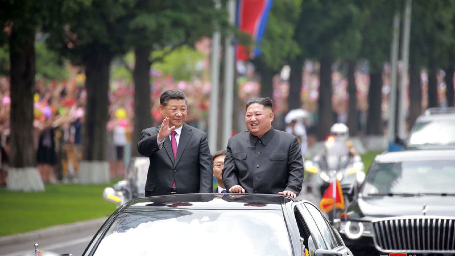 Xi, Kim say boosting China-North Korea ties good for regional peace - KCNA