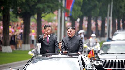 Xi, Kim say boosting China-North Korea ties good for regional peace - KCNA Xi, Kim say boosting China-North Korea ties good for regional peace - KCNA