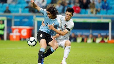 Coppa America, Uruguay-Giappone 2-2 Coppa America, Uruguay-Giappone 2-2