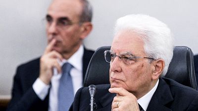 Csm: Mattarella, reagire con fermezza Csm: Mattarella, reagire con fermezza