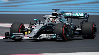 Hamilton fastest in first French GP practice Hamilton fastest in first French GP practice