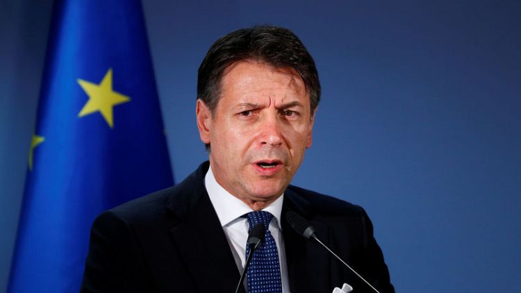 In blow to EU, Italy's PM backs tax cuts, cautious on euro zone reform