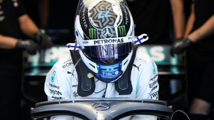 Le pilote finlandais Valtteri Bottas (Mercedes) lors de la 2e séance d'essais libres pour le GP de France, le 21 juin 2019 au Castellet