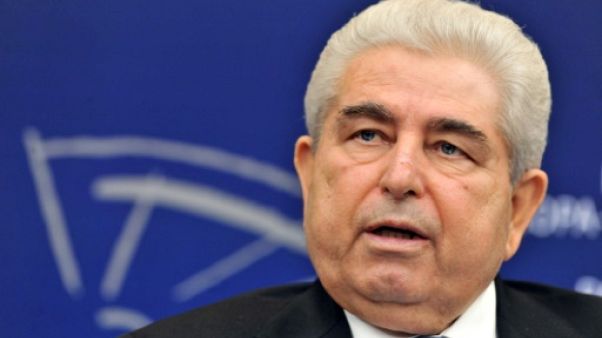 L'ancien président chypriote Demetris Christofias au Parlement européen à Strasbourg, le 15 janvier 2013 L'ancien président chypriote Demetris Christofias au Parlement européen à Strasbourg, le 15 janvier 2013