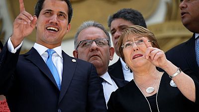 U.N. rights chief Bachelet to leave monitors in Venezuela after visit U.N. rights chief Bachelet to leave monitors in Venezuela after visit