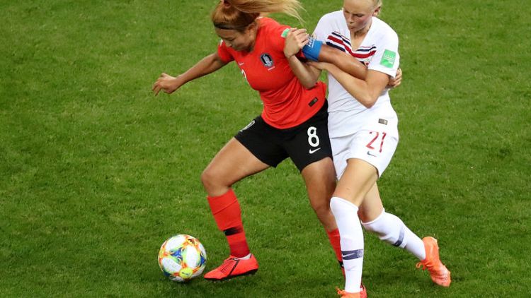 Norway's Saevik juggling studies and sport at women's World Cup