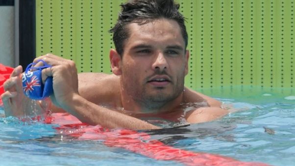 Florent Manaudou 2eme du 50 m nage libre à Rome le 21 juin 2019 Florent Manaudou 2eme du 50 m nage libre à Rome le 21 juin 2019