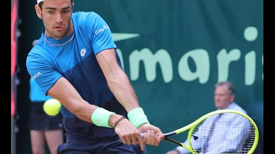 Tennis: Berrettini, niente finale Halle Tennis: Berrettini, niente finale Halle
