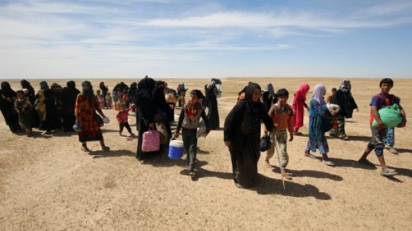 Après l'EI, la "haine" ronge les familles à Mossoul Après l'EI, la "haine" ronge les familles à Mossoul