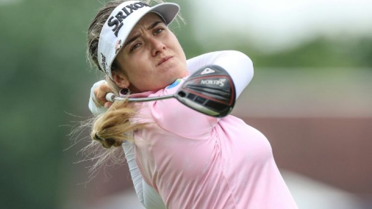 L'Australienne Hannah Green lors du 3e tour du du Championnat PGA, troisième tournoi du Grand Chelem de l'année sur le circuit LPGA, le 22 juin 2019 à Chaska (Minnesota)