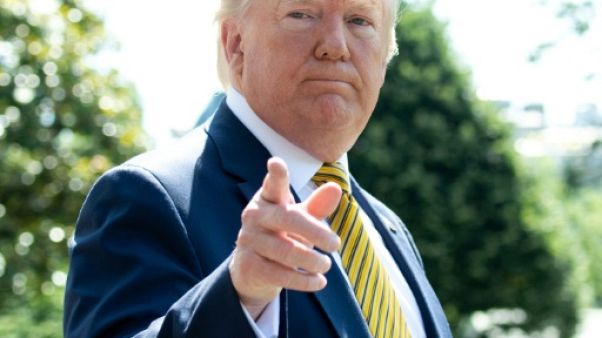 Le président américain Donald Trump s'adresse aux médias, à Washington, le 22 juin 2019 Le président américain Donald Trump s'adresse aux médias, à Washington, le 22 juin 2019