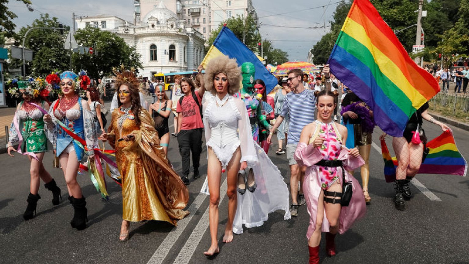Ukraine hosts biggest ever gay pride parade