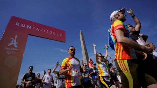Journée olympique à Paris le 23 juin 2019 Place de la Concorde Journée olympique à Paris le 23 juin 2019 Place de la Concorde