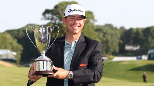 L'Américain Chez Reavie remporte le Travelers Championship, à Cromwell dans le Connecticut, le 23 juin 2019 L'Américain Chez Reavie remporte le Travelers Championship, à Cromwell dans le Connecticut, le 23 juin 2019