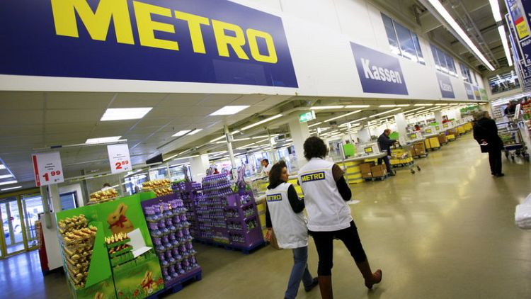 Shares in German wholesaler Metro jump after takeover offer