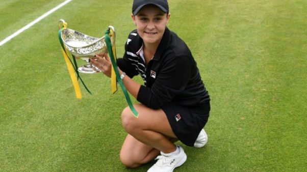 L'Australienne Ashleigh Barty s'empare de la place de N.1 mondiale au classement WTA grâce à sa victoire sur le gazon de Birmingham, le 23 juin 2019 L'Australienne Ashleigh Barty s'empare de la place de N.1 mondiale au classement WTA grâce à sa victoire sur le gazon de Birmingham, le 23 juin 2019