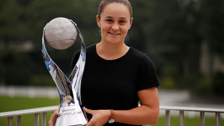 New world number one Barty out of Eastbourne with arm injury