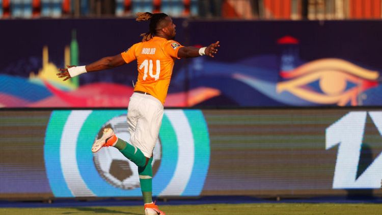 Kodjia goal hands Ivorians victory in Cup of Nations opener