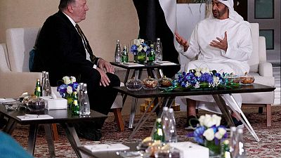 بومبيو يلتقي بولي عهد أبوظبي ويبحث معه إيران بومبيو يلتقي بولي عهد أبوظبي ويبحث معه إيران