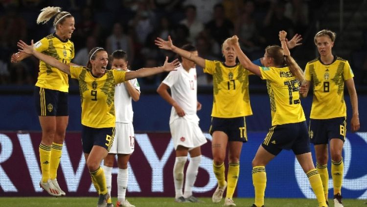 Mondiali donne: la Svezia vola ai quarti